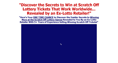 Desktop Screenshot of howtowinscratchoffs.com