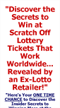 Mobile Screenshot of howtowinscratchoffs.com